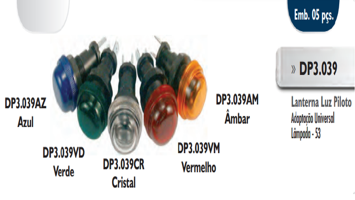 Faro indicador tablero ambar i/d - Imagen principal