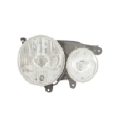 Semioptica h4/h1 doble con soporte y caminero der - Imagen principal