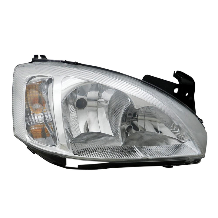 Semioptica mascara cromada con señalero liso der - Imagen principal