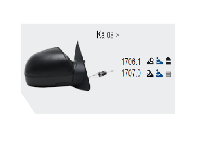 Espejo c/control der - Imagen principal
