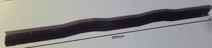 Travesaño chasis 2525mm - Imagen principal