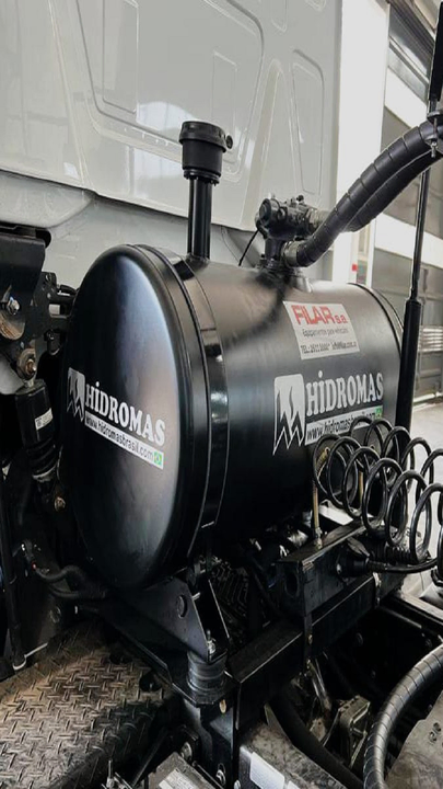 Kit hidraulico tanque red 180 lts. con bomba de 82 bar/8dientes - Vista 3