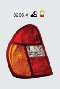 Faro trasero tricolor der - Imagen principal