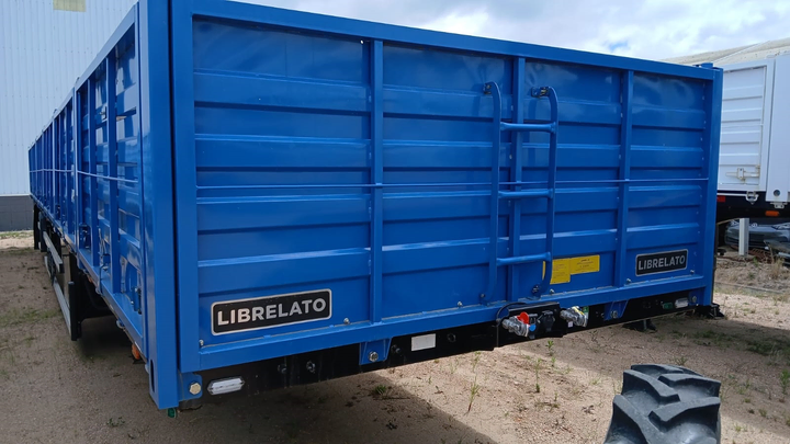 Semi con barandas 14500mm 8pinos 1+1e susp.mecanica abs - Vista 4