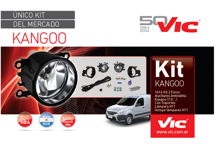 Faro aux/caminero kit i/d - Imagen principal