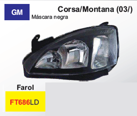 Semioptica máscara negra der - Imagen principal