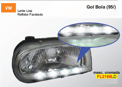 Semioptica halogena con led der - Imagen principal
