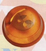 Señalero lateral redondo ambar s/portalampara i/d - Imagen principal