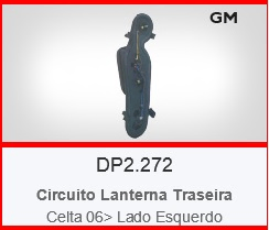 Circuito impreso linterna trasera ld izq - Imagen principal