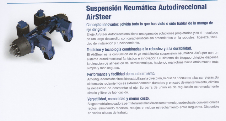 Kit suspension neum. autodir.c/eje r.doble c/val esparr alum-acer - Imagen principal