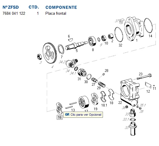 Tapa placa frontal - Imagen principal