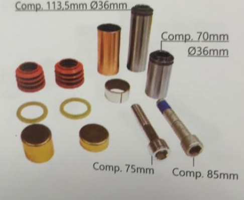 Rep mordaza freno guias y juntas knorr serie sn 7000 - Imagen principal