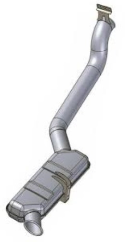 Caño escape sal silencios highline - Imagen principal