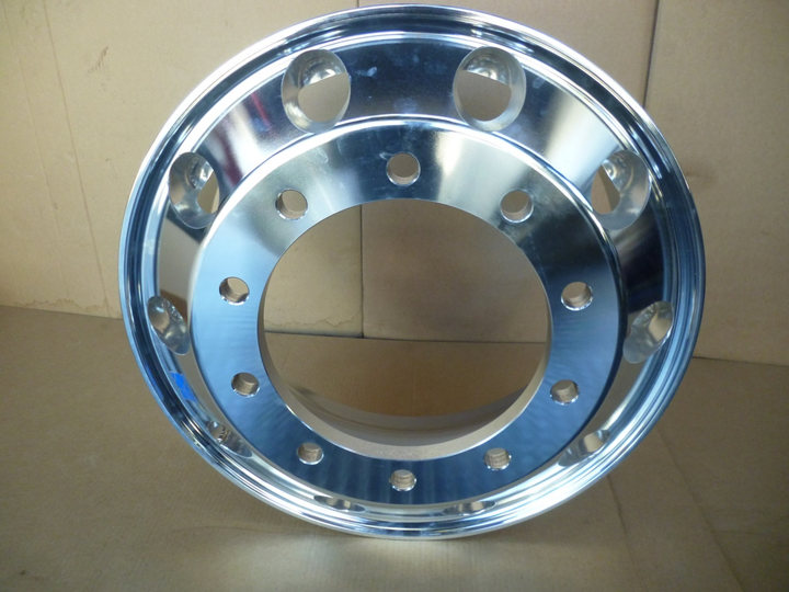 Disco rueda 8.25x22.5 aluminio remolque c/valv ext gt2 - Imagen principal