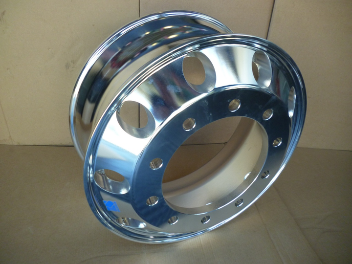 Disco rueda 8.25x22.5 aluminio remolque c/valv ext gt2 - Vista 3