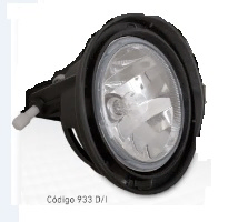 Faro aux/caminero antiniebla bivolt (policarbonato) der - Imagen principal