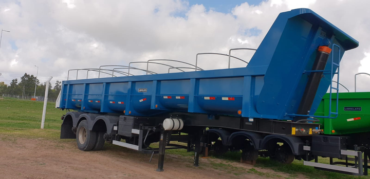 Semirremolque basc.reb.3ejes 9300x2425x800mm 20m3 hardox (ddf) - Imagen principal