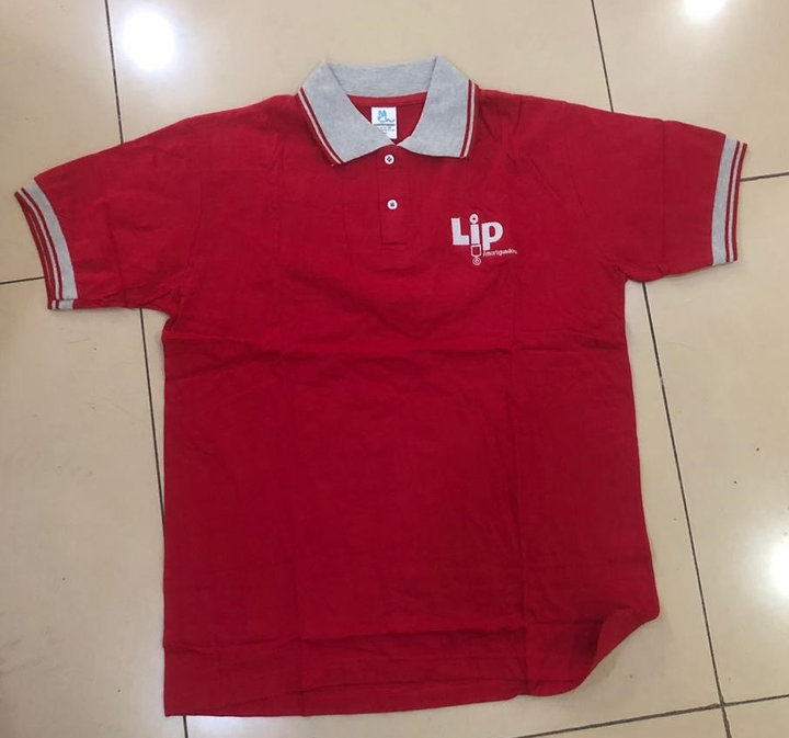 Art. propaganda remera lip roja/gris lip talle l - Imagen principal