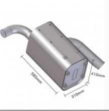 Silenciador salida 3.1/2 - Imagen principal