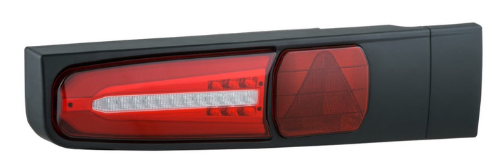 Faro trasero bicolor completo c/lateral rojo izq - Imagen principal