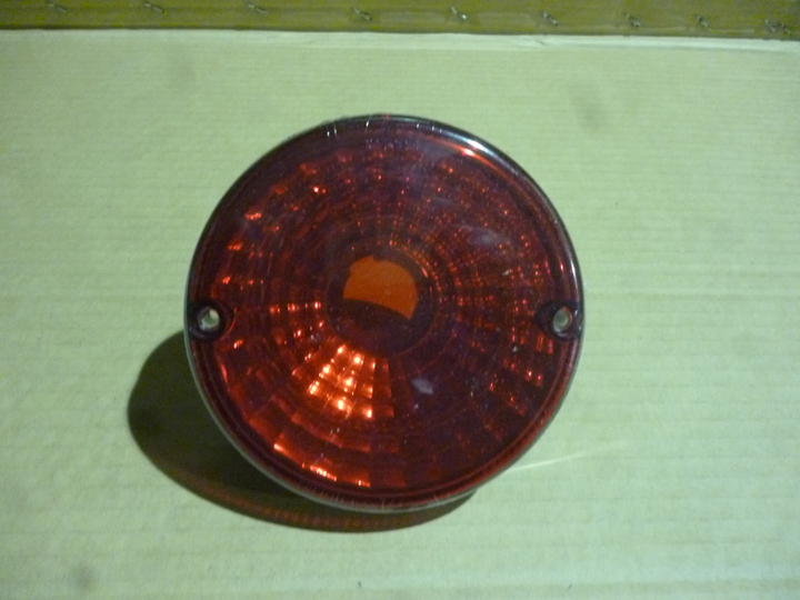 Faro trasero redondo rojo 125mm i/d - Imagen principal