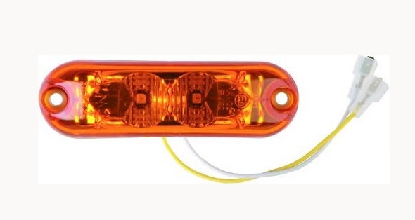 Faro delimitador ambar bivolt led i/d - Imagen principal