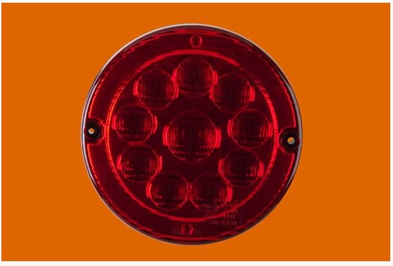 Faro trasero rojo led bivolt 155mm i/d - Imagen principal