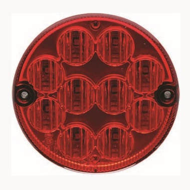 Faro trasero rojo led bivolt 96mm i/d - Imagen principal