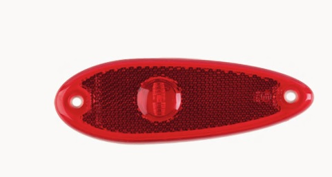 Faro led rojo posicion c/retroreflector bivolt i/d - Imagen principal