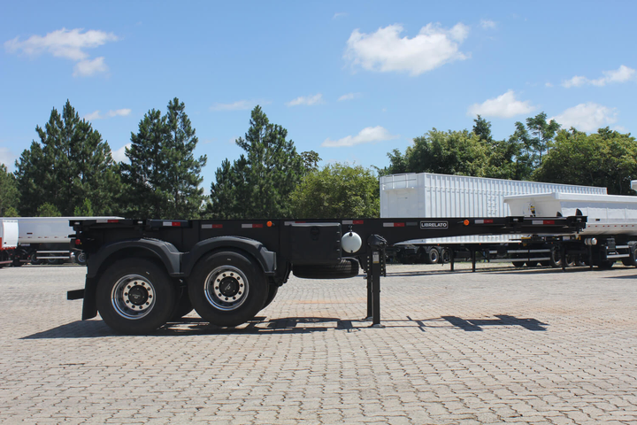 Semirremolque p.contenedor 2e 7.120 sus.mec 8 pinos cont 20" ddf - Imagen principal