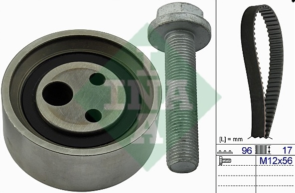 Kit distribucion motor(polea+correa) - Imagen principal