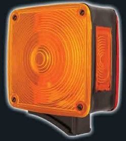 Acrilico señ. cuadrado plastico am/ro i/d - Imagen principal