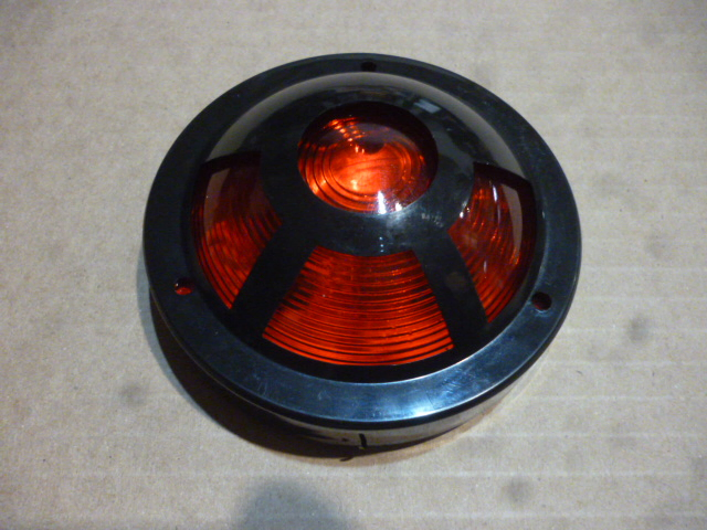 Faro estribo rojo c/protector plastico i/d - Imagen principal