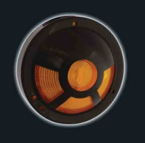 Faro estribo azul c/protector plastico i/d - Imagen principal