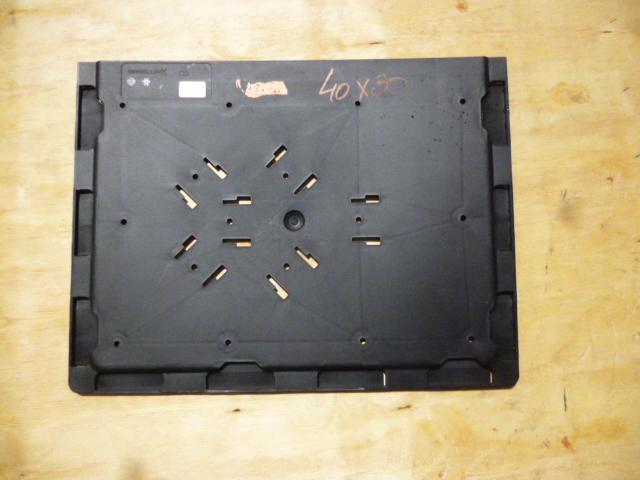 Soporte de cartel carga peligrosa 30 x 40 - Imagen principal