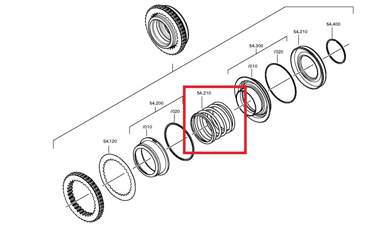 Resorte caja cambios - Imagen principal