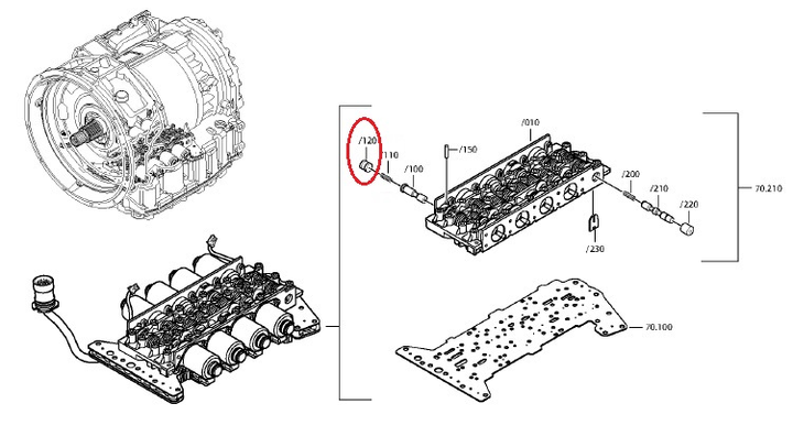 Tapon caja de cambios - Imagen principal