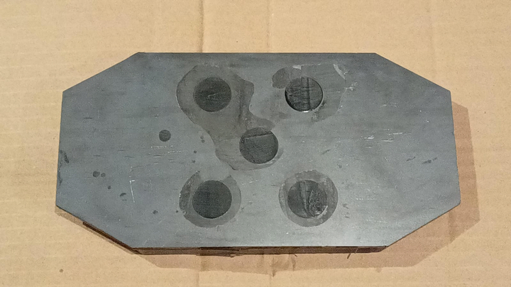 Suplemento 110 x 130 x 14 mm apoyo caçamba - Vista 2