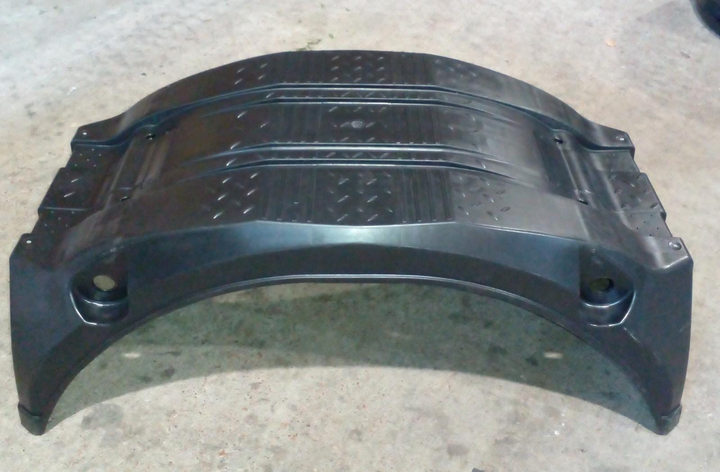 Guardabarro plastico sin soportes (modelo nuevo) semirremolque - Vista 2