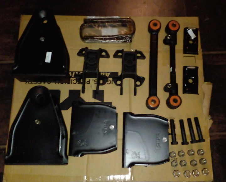 Kit suspension estampada 1 eje redondo rd 2000 c/apoyo - Imagen principal