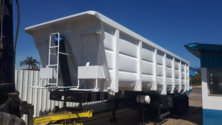 Semi volcadora rebajada 40m3 9675mm 3e neu ebs-balanza - Imagen principal