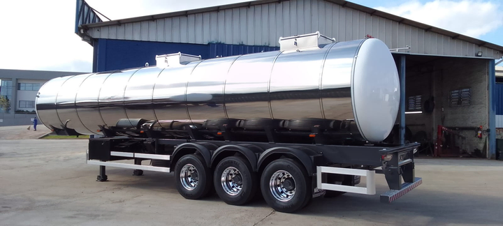 Semi cisterna 35m3 1b isoterm inox304l 3e susp.neu abs p/aliment - Imagen principal