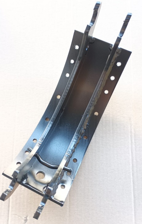 Patin freno acero 100mm s/rodillo - Imagen principal