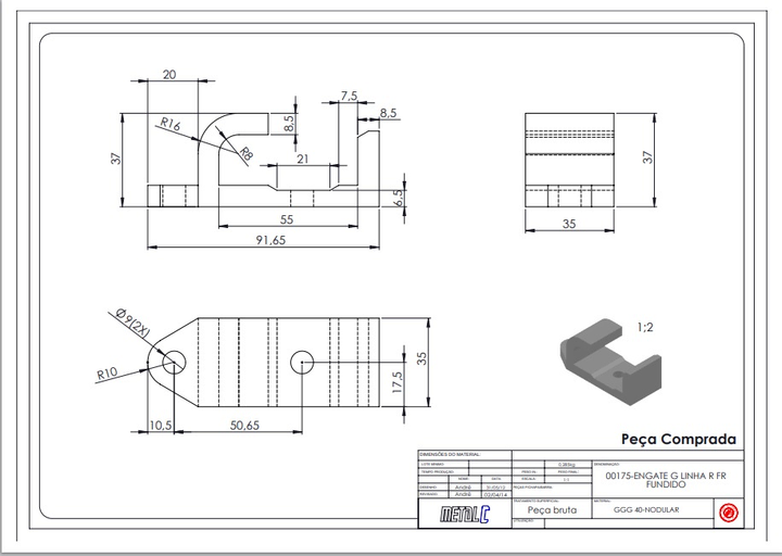 Enganche zincado - Imagen principal