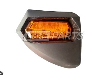 Faro lateral led bivolt ambar c/soporte mod.actual izq - Imagen principal