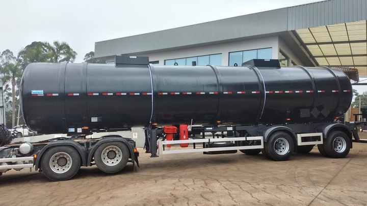 Semi cisterna 45m3 2b heteroter a36 1+1 susp.mec abs p/asfalto - Imagen principal