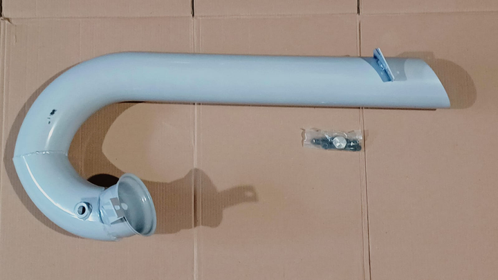 Caño escape curvo 4 1/2" de salida - Imagen principal