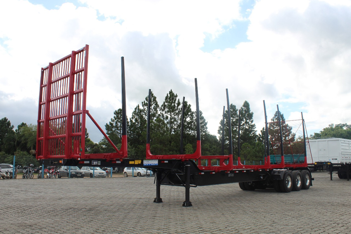 Semirremolque forestal 15, 15 suspension neumatica - Imagen principal