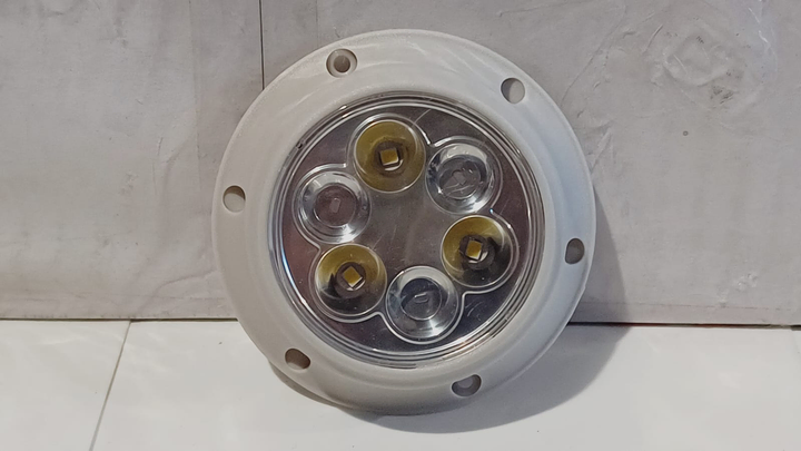 Faro linterna porta luz lat. fixa 24v cinza cristal p/omnibus i/d - Vista 2