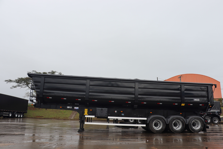 Semi volcadora recta 50m3 11600mm 3e susp.neum ebs-balanza inclin - Imagen principal